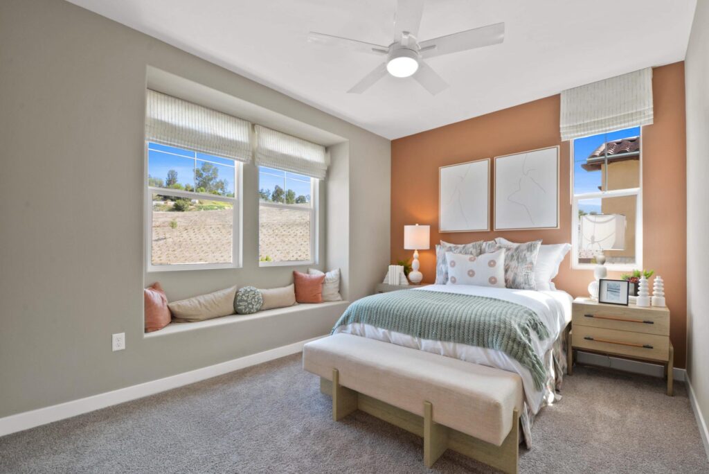 Bedroom 4 – Plan 3 | Arden at Bedford in South Corona, CA