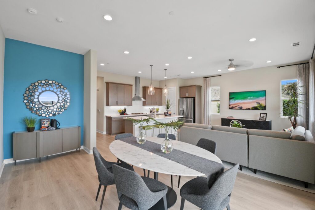 Dining to Kitchen – Plan 1 | Arden at Bedford in South Corona, CA