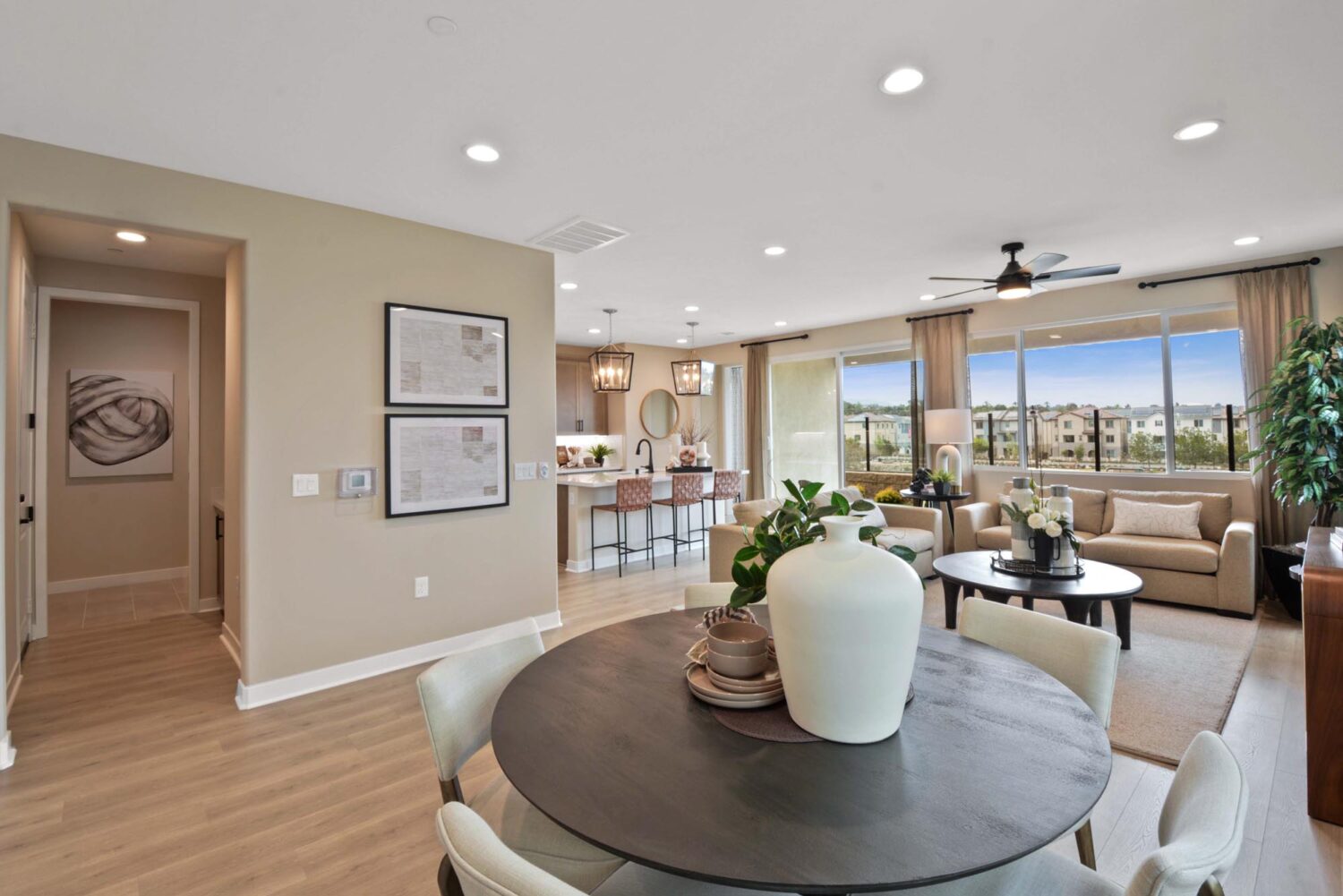 Dining to Kitchen – Plan 2 | Arden at Bedford in South Corona, CA