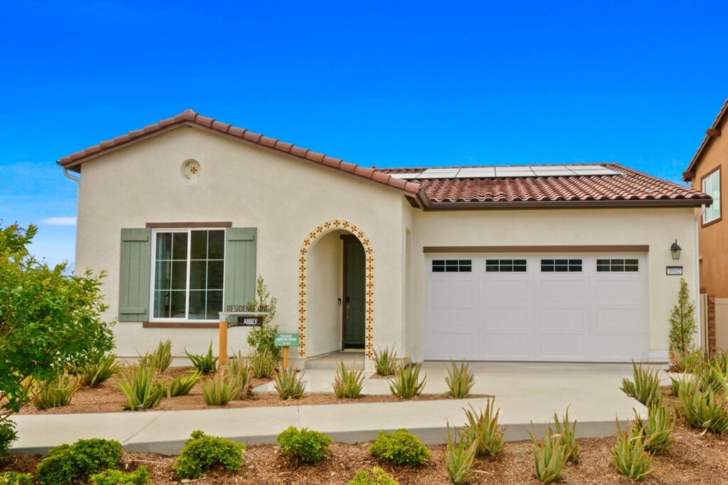 Exterior – Plan 1 | Arden at Bedford in South Corona, CA
