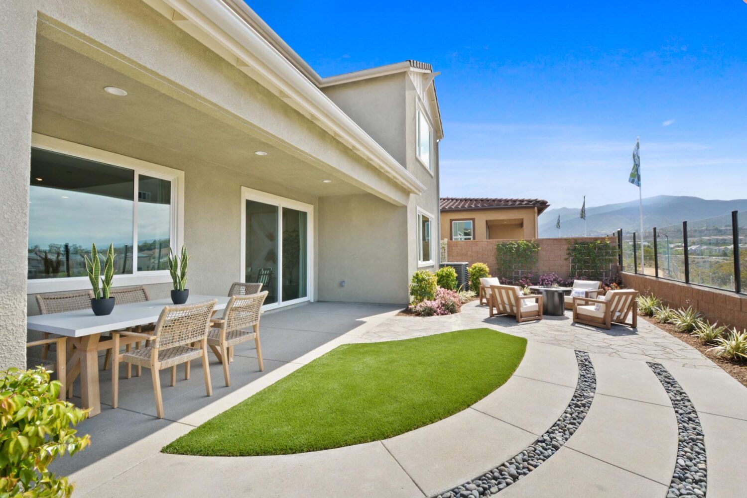 Patio – Plan 3 | Arden at Bedford in South Corona, CA