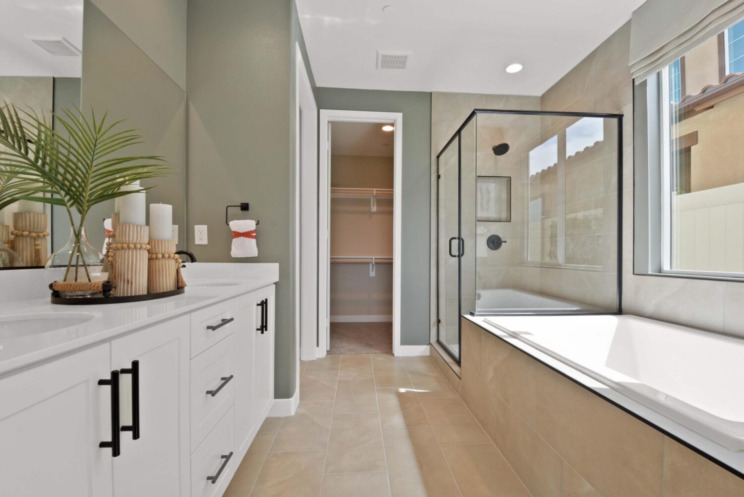 Primary Bathroom – Plan 3 | Arden at Bedford in South Corona, CA