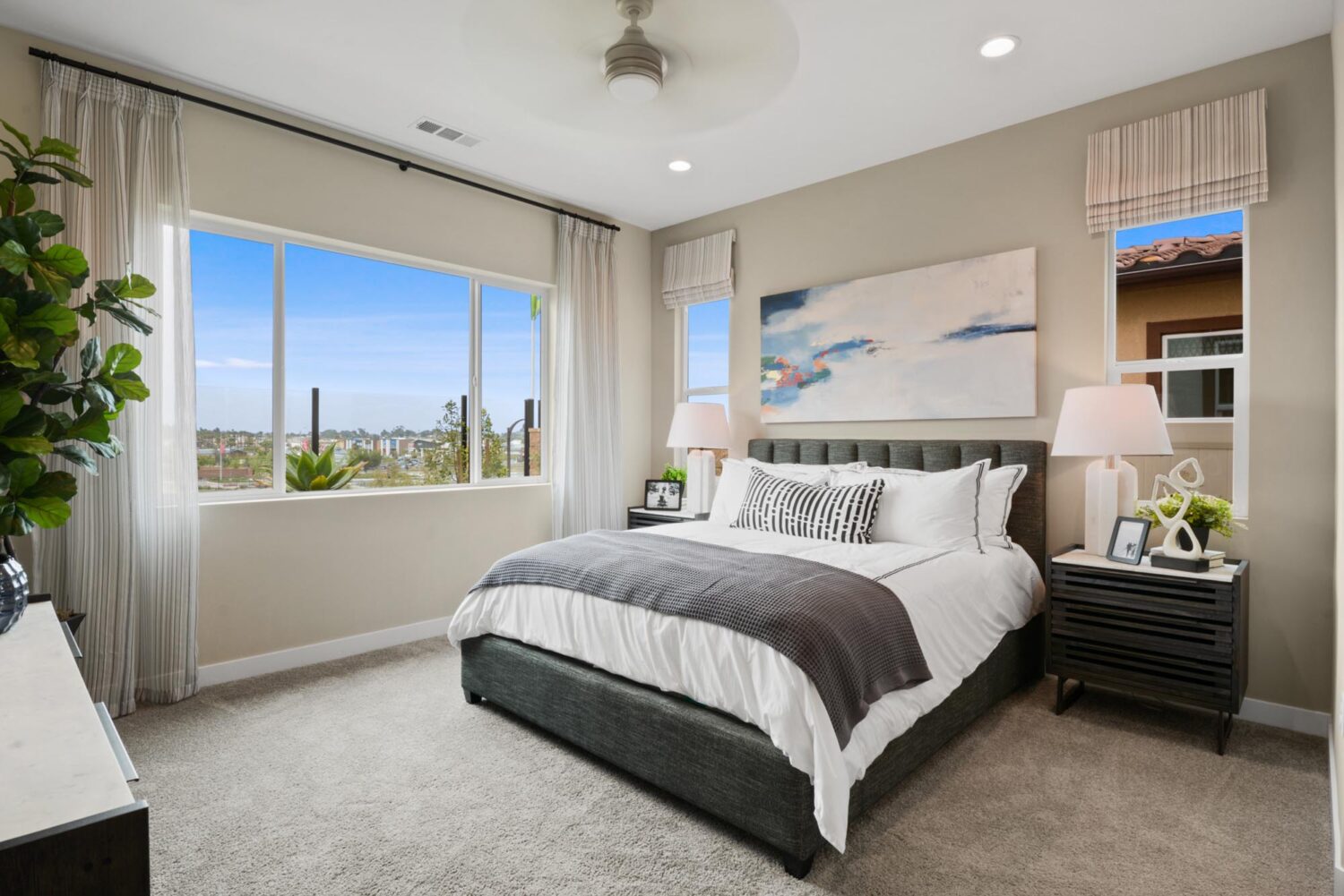 Primary Bedroom – Plan 1 | Arden at Bedford in South Corona, CA