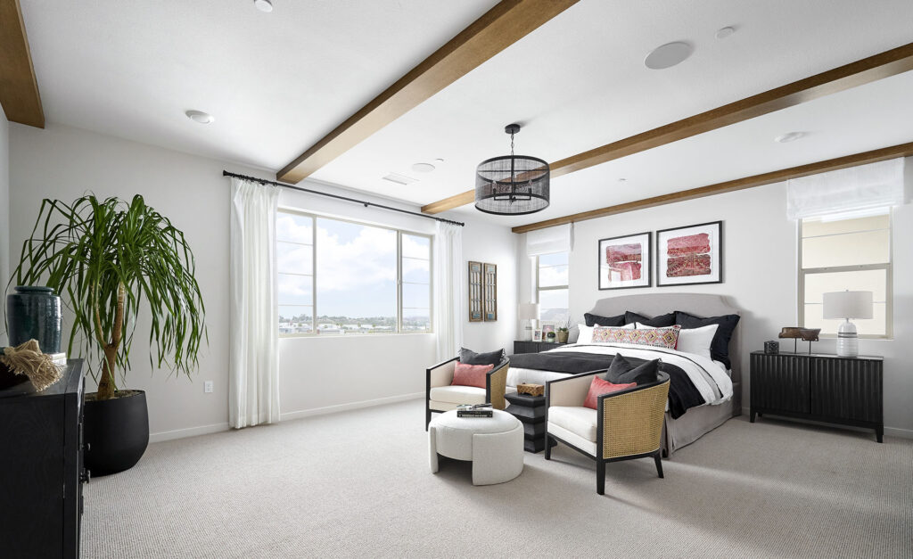 Primary Bedroom - Plan 3 - Sawyer at Bedford
