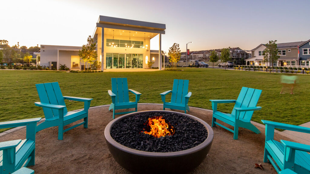 Fire Pit at The Shed