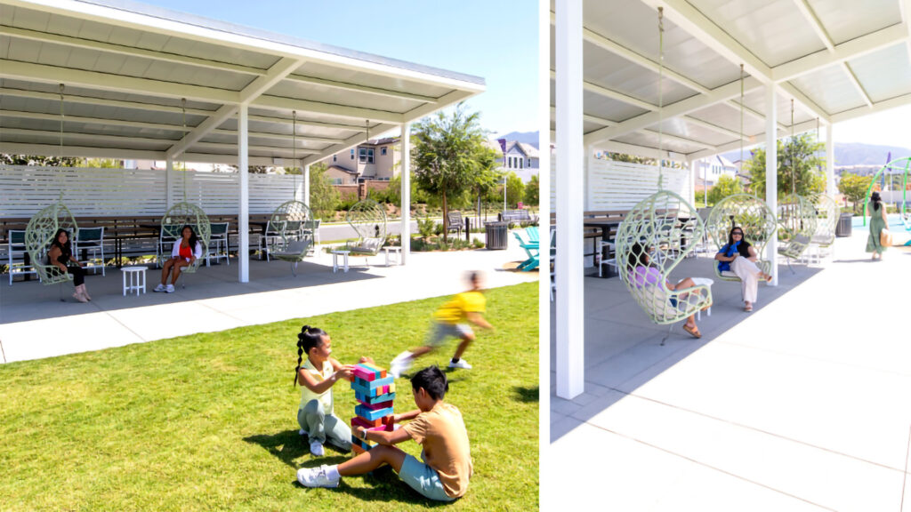 Outdoor Lounge at The Shed